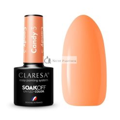 Candy UV Lak na Nechty 5ml Claresa - Balenie 3