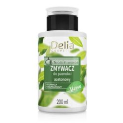   Delia Cosmetics Vege odstraňovač laku na nechty s acetónom, 200ml