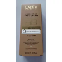Delia Pleťový Krém BB SPF 30 Stredný