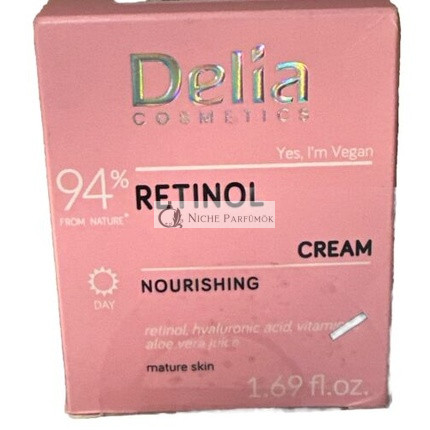 Delia 94 Retinol Krém s výživným Hyalurónom a Vitamínom E