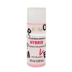   Delia Cosmetics Acetónový Hybridný Odstraňovač Laku na Nechty 100ml