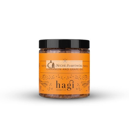 Hagi Prírodný Peeling s Konopným a Makadámiovým Olejom 280 g - Vegánsky Produkt na Starostlivosť o Pleť