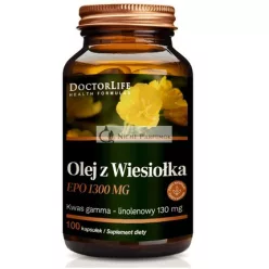   Doctor Life Olej z Prvého Ráno 1300mg Výživový Doplnok - 100 Kapsúl