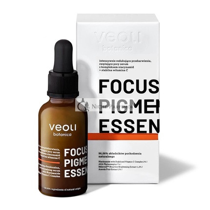 VEOLI BOTANICA Fókusz Pigmentačná Esencia Niacínamid & Vitamín C Sérum
