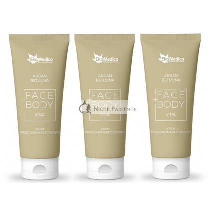 Argan + Betulina Krém proti vráskam, 100ml