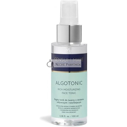 Sensum Mare Algotonic Bohaté Hydratačné Tonikum na Tvár Výživné Upokojujúce Osviežujúce pH Vyvážené Morské Riasy, 100ml