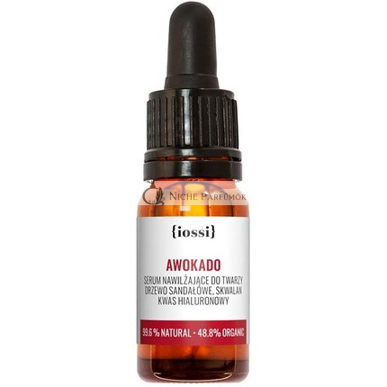 IOSSI Avokádo, Sandalwood, Hyaluronová Hydratačná Sérum Mini 10ml