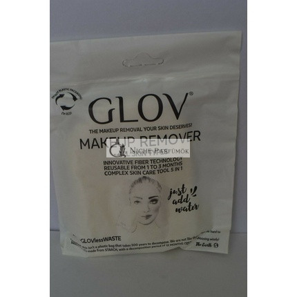 Sealed Glov Odstraňovač make-upu Čistiaci uterák Rukavica Biela pre Všetky Typy Pleti