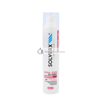 SOLVERX Krém na tvár 3 v 1 pre citlivú pleť SPF50+ 50ml