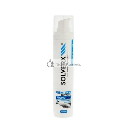 SOLVERX Atopická Pleťová Kréma 3v1 SPF50+, 50ml