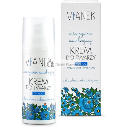 Vianek Intenzívne Hydratačný Nočný Krém na Tvár 50ml