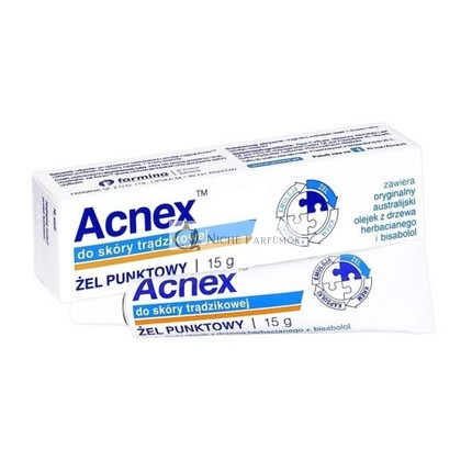 Acnex Gél na Akné s Čajovníkovým Olejom a Bisabololom 15g