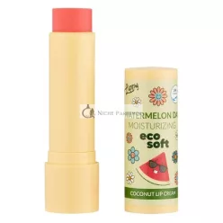 Ecosoft Lippy Denný Kokosový Balzam na Perá, Melón, 48g