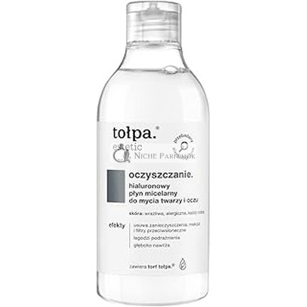Tolpa Hyaluronová micelárna voda na tvár a oči - 300 Ml