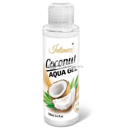 Intimeco Kokosový Aqua Gél Hydratačný Voda Gél pre Intímne Oblasti, 100ml