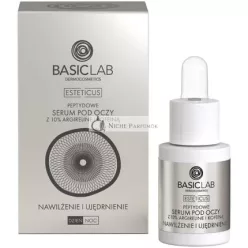   BasicLab Peptidové Očné Sérum s 10% Argirelinom Hydratačné a Spevňujúce 15ml