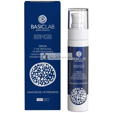 Basiclab Sérum s 10% trehalózou a 5% peptidmi na hydratáciu a vypnutie, 50ml
