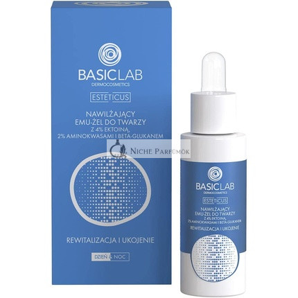 Basiclab Hydratačné Emulgel Sérum s 4% Ectoinom, 30ml