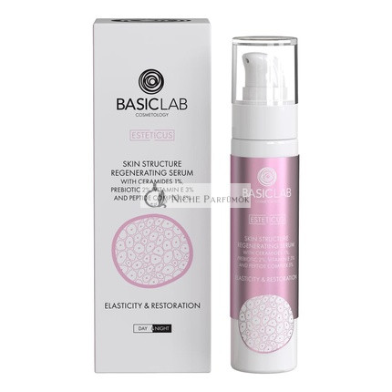 BasicLab Dermokozmetika Regeneračné Sérum na Tvár s Ceramidmi, 50ml