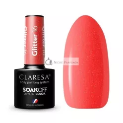 Claresa Glitter UV Lak na Nechty 5ml - Balenie 16 kusov