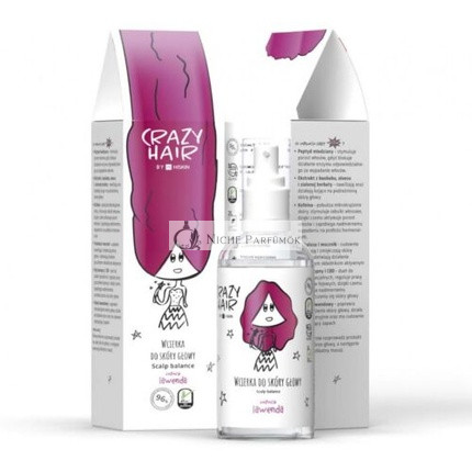 Crazy Hair lotion na pokožku hlavy levanduľa bez alkoholu 100ml