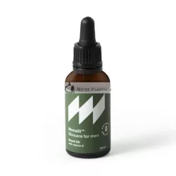   Monolit Olej na Bradu, Hydratačný, Výživný, Zjemňujúci Avokádo Jojoba Argan Vitamín E Santalové Dreviny, 30 ml