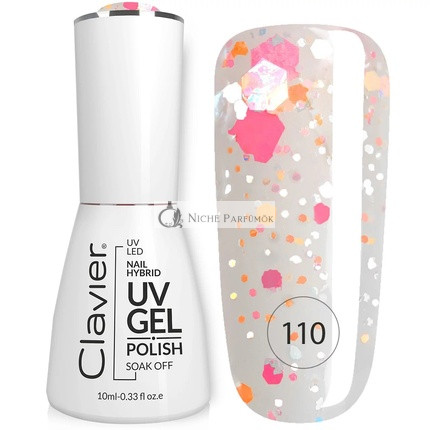 Clavier Luxus Hybrid UV Gél Lak na Nechty 110 Fizz Drink 10ml