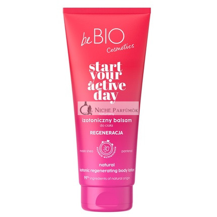 Be Bio Your Active Day Prírodný Izotonický Regenerujúci Telový Balsam 200ml