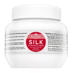   Kallos Silk Hair Mask uhladzujúca mask pre hrubé a nepoddajné vlasy 275 ml
