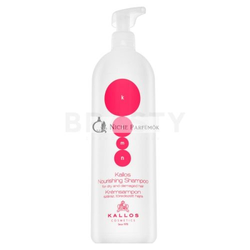 Kallos Nourishing Shampoo vyživujúci šampón pre suché a poškodené vlasy 1000 ml