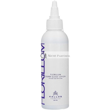 Kallos Florillum Silver Gloss Lotion zosvetľujúci fluid pre platinovo blond a šedivé vlasy 100 ml