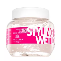   Kallos Styling Gel Wet Look gel na vlasy pre mokrý vzhľad 275 ml