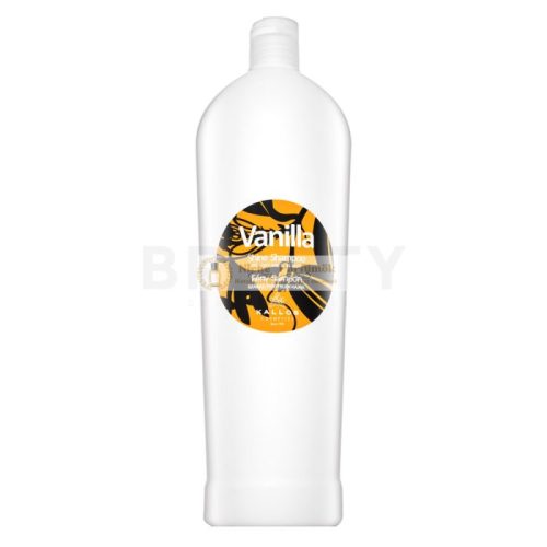Kallos Vanilla Shine Shampoo vyživujúci šampón pre hebkosť a lesk vlasov 1000 ml