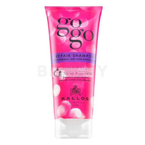 Kallos GoGo Repair Shampoo vyživujúci šampón pre suché, mdlé vlasy 200 ml