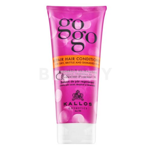 Kallos GoGo Repair Hair Conditioner vyživujúci kondicionér pre suché, mdlé vlasy 200 ml
