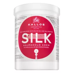   Kallos Silk Hair Mask uhladzujúca mask pre hrubé a nepoddajné vlasy 1000 ml