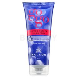   Kallos GoGo Silver Reflex Shampoo tónovací šampon pre platinovo blond a šedivé vlasy 200 ml