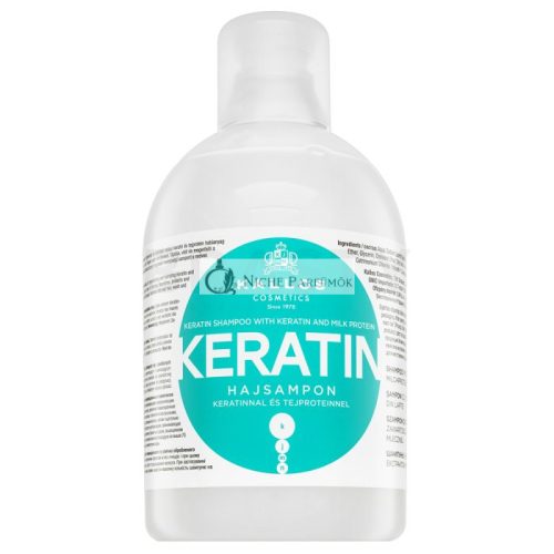 Kallos Keratin Shampoo vyživujúci šampón s keratínom 1000 ml