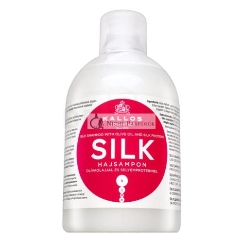 Kallos Silk Shampoo uhladzujúci šampón pre nepoddajné vlasy 1000 ml