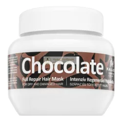   Kallos Chocolate Full Repair Hair Mask posilňujúca maska pre veľmi poškodené vlasy 275 ml