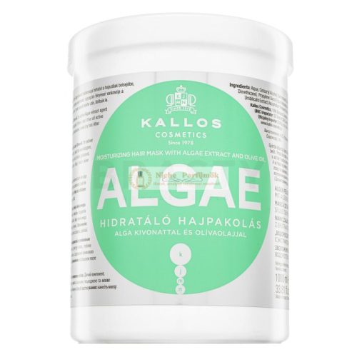 Kallos Algae Moisturizing Hair Mask vyživujúca maska s hydratačným účinkom 1000 ml