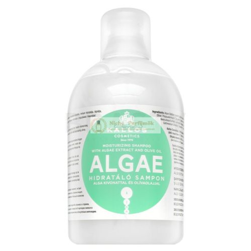 Kallos Algae Moisturizing Shampoo vyživujúci šampón s hydratačným účinkom 1000 ml