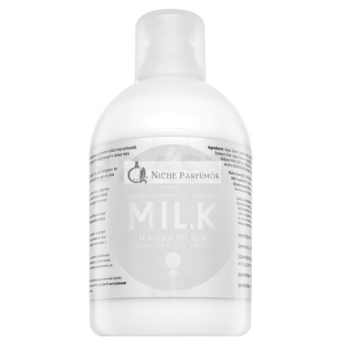 Kallos Milk Shampoo posilujúci šampón pre suché a poškodené vlasy 1000 ml