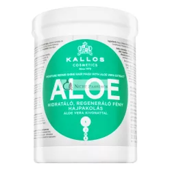   Kallos Aloe Moisture Repair Shine Hair Mask vyživujúca maska pre hebkosť a lesk vlasov 1000 ml