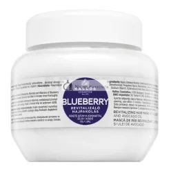   Kallos Blueberry Revitalizing Hair Mask pre suché a poškodené vlasy 275 ml