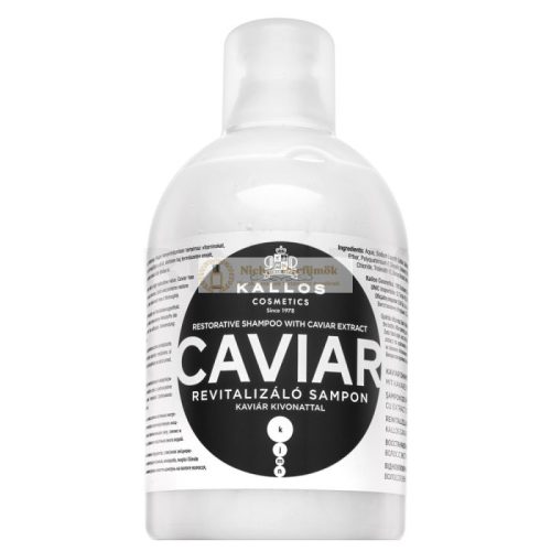 Kallos Caviar Restorative Shampoo posilujúci šampón pre zrelé vlasy 1000 ml