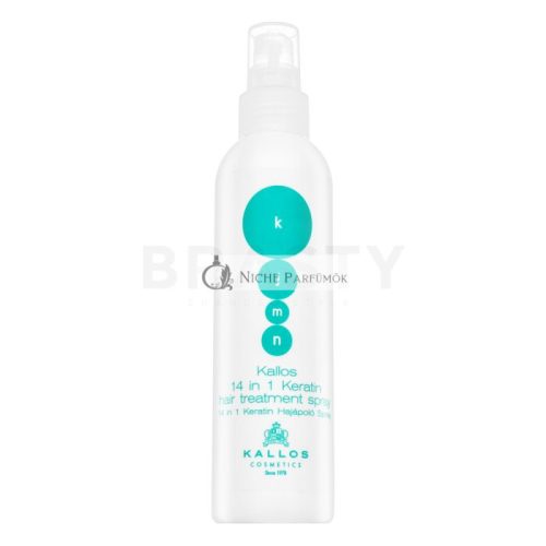 Kallos 14in1 Keratin Hair Treatment Spray posilňujúci bezoplachový sprej pre všetky typy vlasov 200 ml