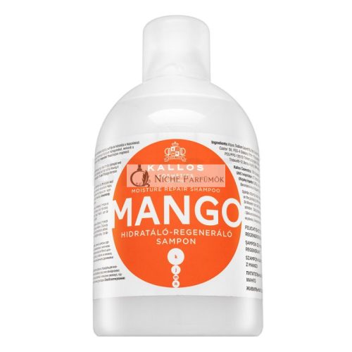 Kallos Mango Moisture Repair Shampoo vyživujúci šampón pre suché a poškodené vlasy 1000 ml
