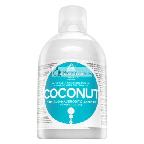 Kallos Coconut Nutritive-Hair Strengthening Shampoo posilujúci šampón pre oslabané vlasy 1000 ml