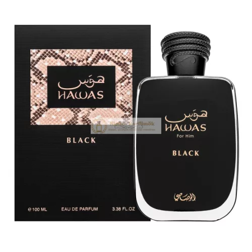 Rasasi Hawas Black parfémovaná voda pre mužov 100 ml